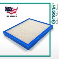GreenR3 1-PACK Air Filter FOR HoMedics Purifiers AF-10FL fits AR-10 AR-75 AT-75 AR10 AR75 AT75 PN Model Series Parts Accessories Replacement Replenishment and more - B079SX1WRZ